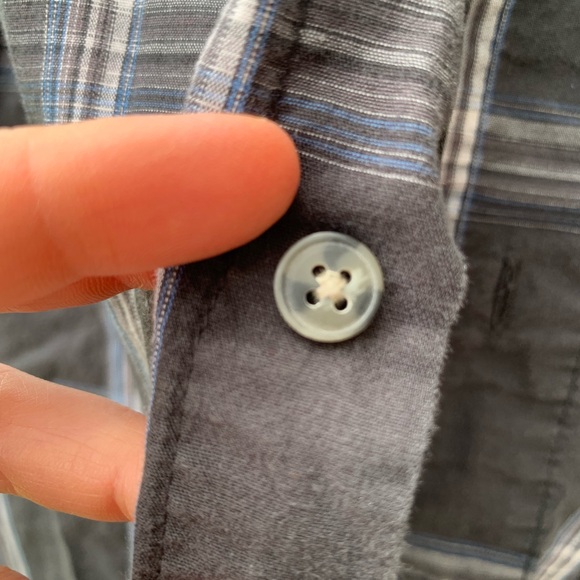 wrangler men’s shirt long sleeve size XL gray - Picture 3 of 4